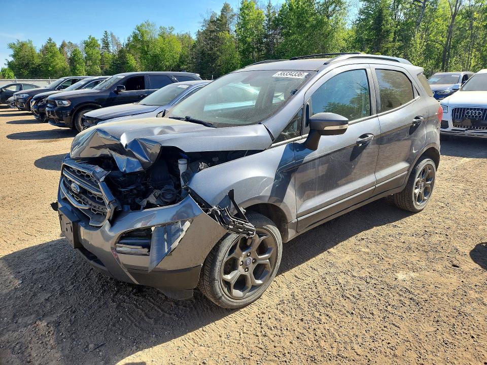 55334336 :رقم المزاد ، MAJ6P1CL2JC186499 vin ، 2018 Ford Ecosport مزاد بيع