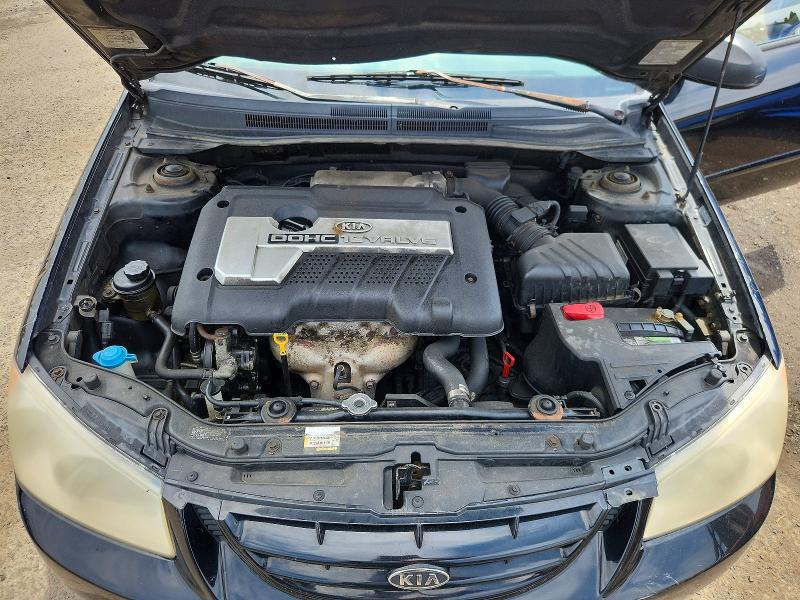 57332286 :رقم المزاد ، KNAFE122455129222 vin ، 2005 Kia Spectra مزاد بيع