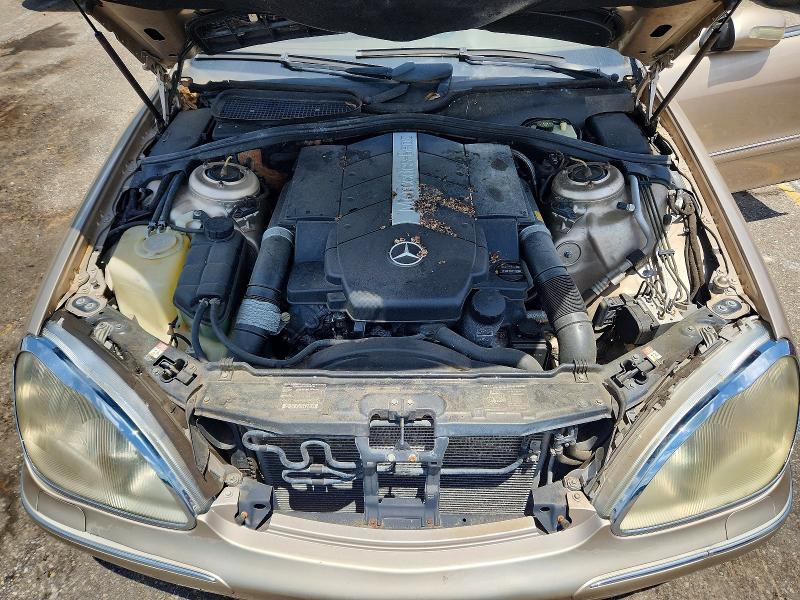 2002 Mercedes-benz S მანქანა იყიდება აუქციონზე, vin: WDBNG75J62A254173, აუქციონის ნომერი: 56952556