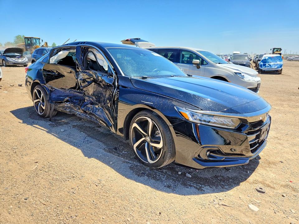 2022 Honda Accord მანქანა იყიდება აუქციონზე, vin: 1HGCV1F38NA106947, აუქციონის ნომერი: 55372086
