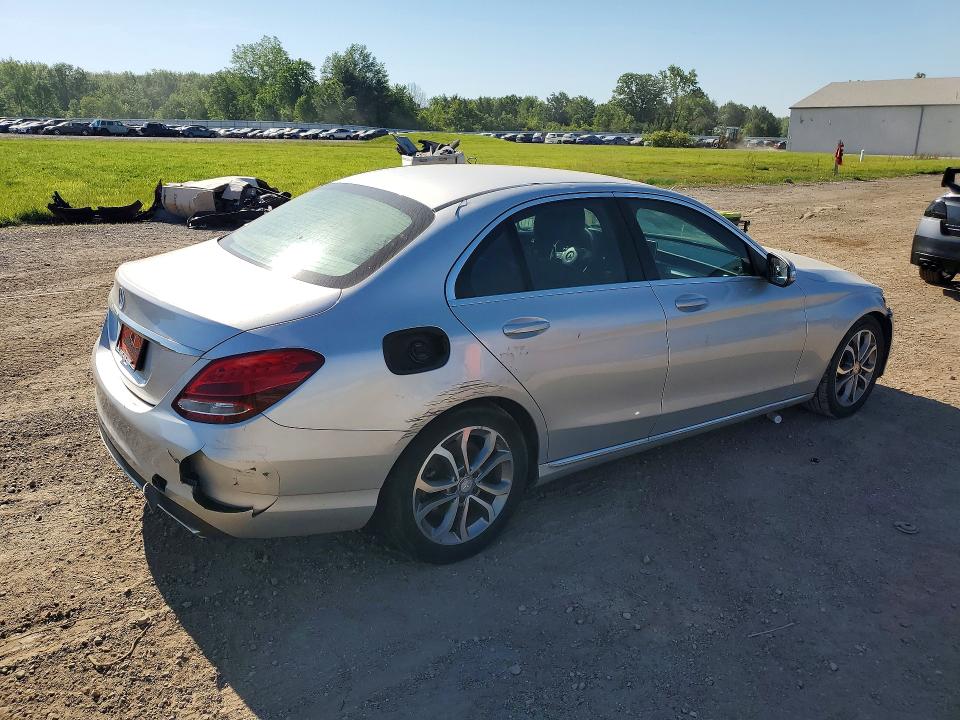 2015 Mercedes-benz C მანქანა იყიდება აუქციონზე, vin: 55SWF4JB6FU094541, აუქციონის ნომერი: 55816576