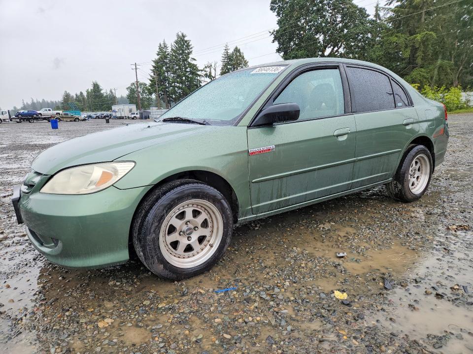 56646136 :رقم المزاد ، 2HGES16664H504945 vin ، 2004 Honda Civic مزاد بيع