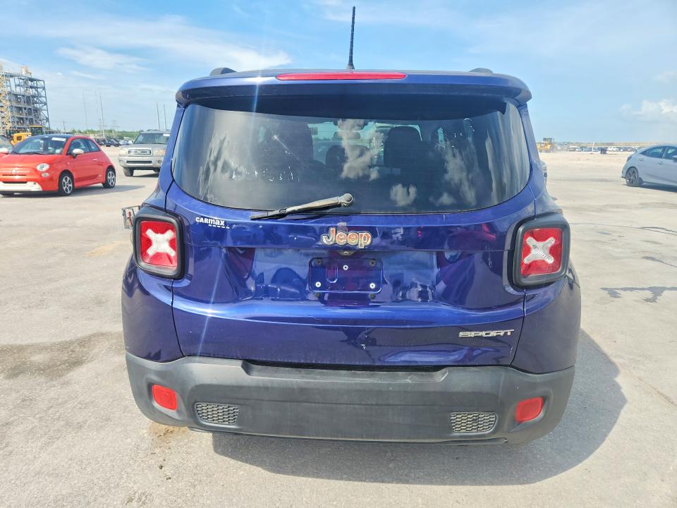 Продажа на аукционе авто 2017 Jeep Renegade, vin: ZACCJAAB8HPF83732, номер лота: 58663556