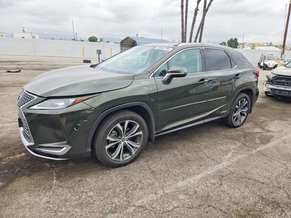 58960786 :رقم المزاد ، 2T2HGMDA9LC053522 vin ، 2020 Lexus Rx مزاد بيع