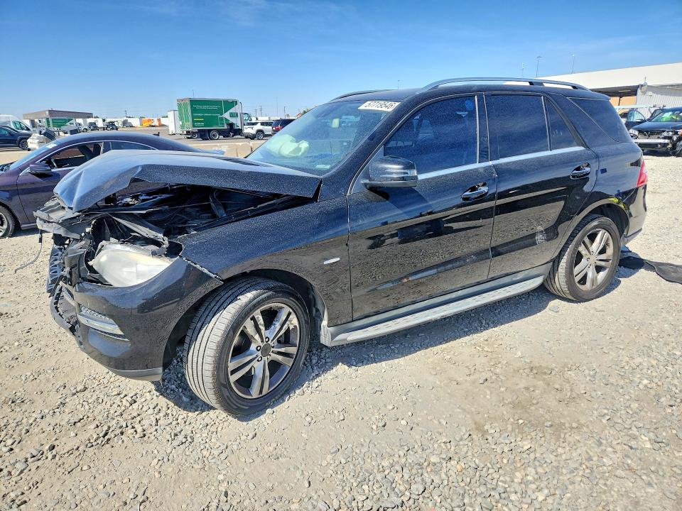2012 Mercedes-benz Ml მანქანა იყიდება აუქციონზე, vin: 4JGDA5HB1CA019832, აუქციონის ნომერი: 57719546