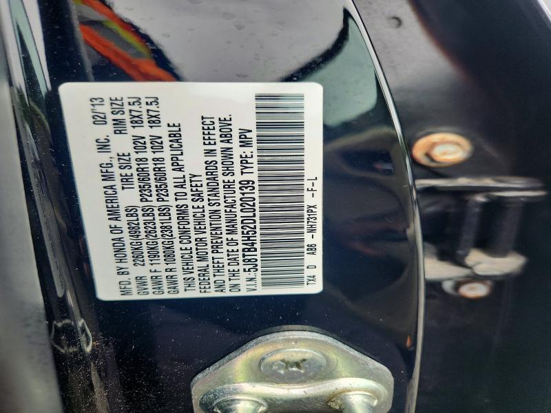 Продаж на аукціоні авто 2013 Acura Rdx, vin: 5J8TB4H52DL020139, номер лоту: 58835456