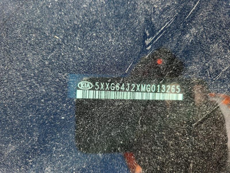 2021 Kia K5 მანქანა იყიდება აუქციონზე, vin: 5XXG64J2XMG013265, აუქციონის ნომერი: 56306706
