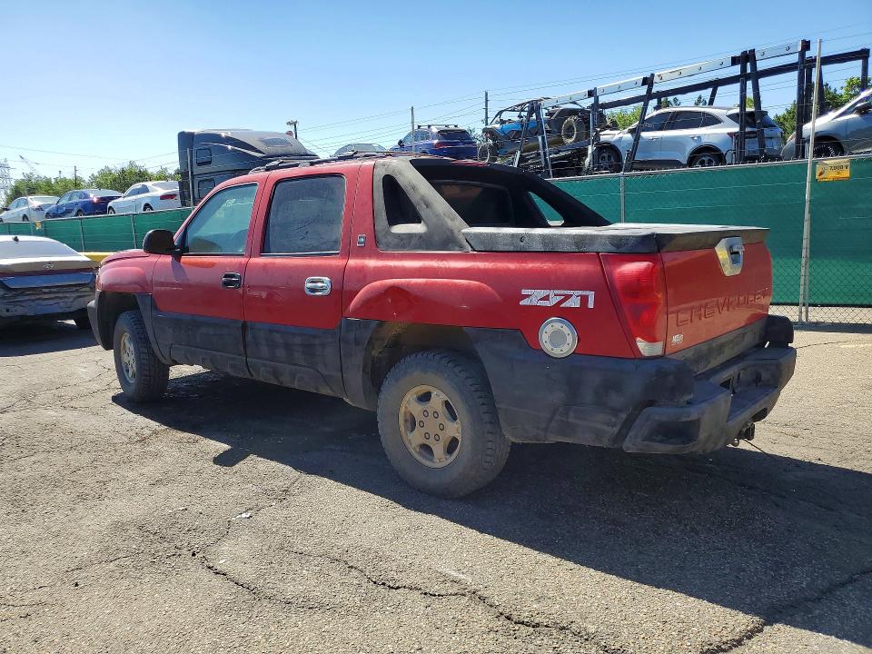 Aukcja sprzedaży 2003 Chevrolet Avalanche, vin: 3GNEK13T83G267552, numer aukcji: 57317966