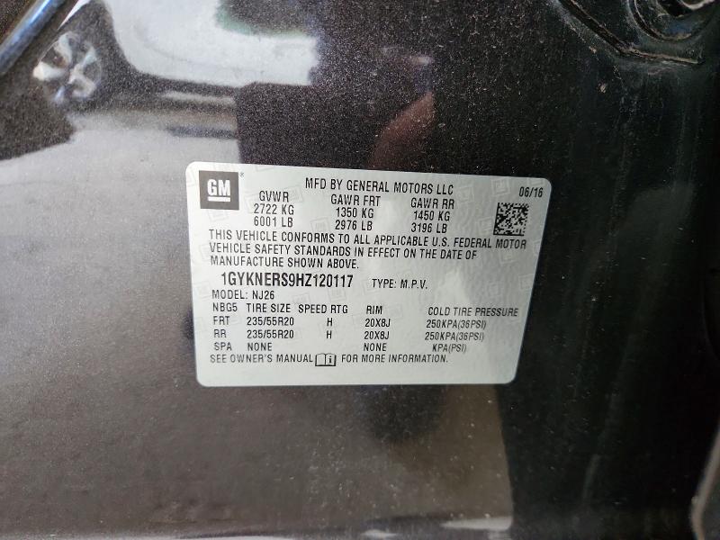 Продажа на аукционе авто 2017 Cadillac Xt5, vin: 1GYKNERS9HZ120117, номер лота: 57833966