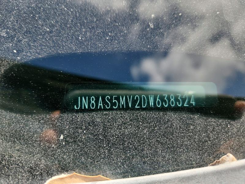 56471246 :رقم المزاد ، JN8AS5MV2DW638324 vin ، 2013 Nissan Rogue مزاد بيع