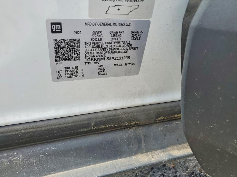 Aukcja sprzedaży 2023 Gmc Acadia, vin: 1GKKNMLS5PZ131238, numer aukcji: 59099186