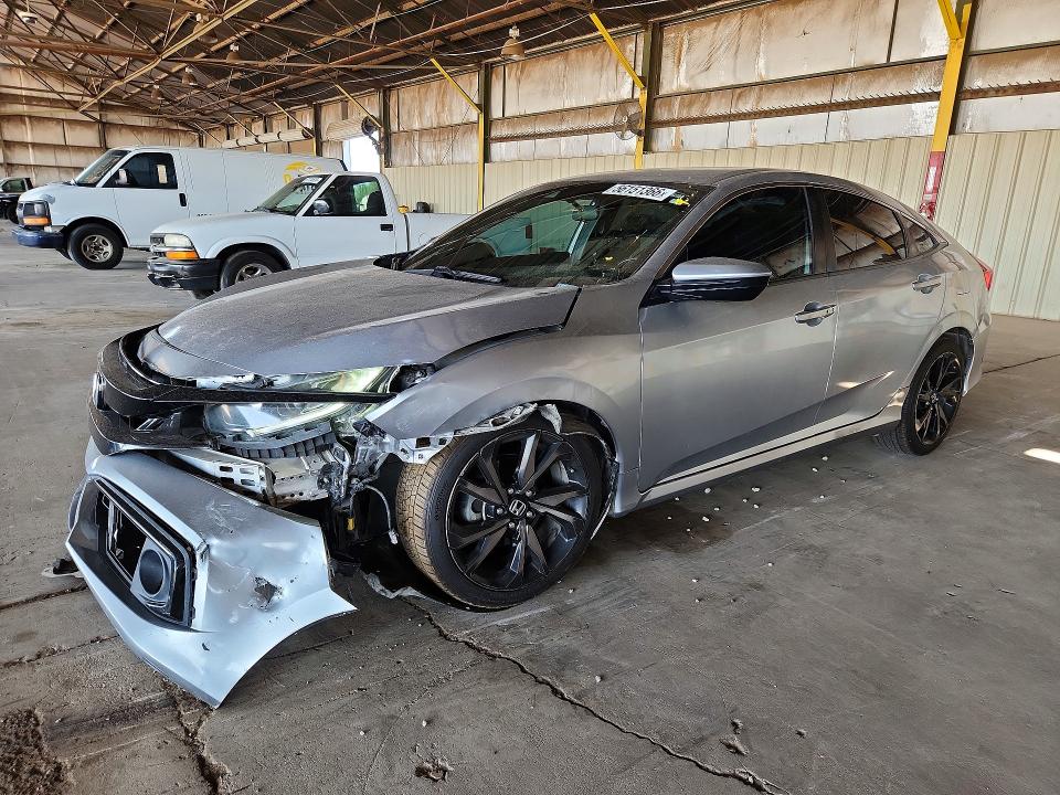 Auction sale of the 2019 Honda Civic, vin: 2HGFC2F80KH515610, lot number: 56151366