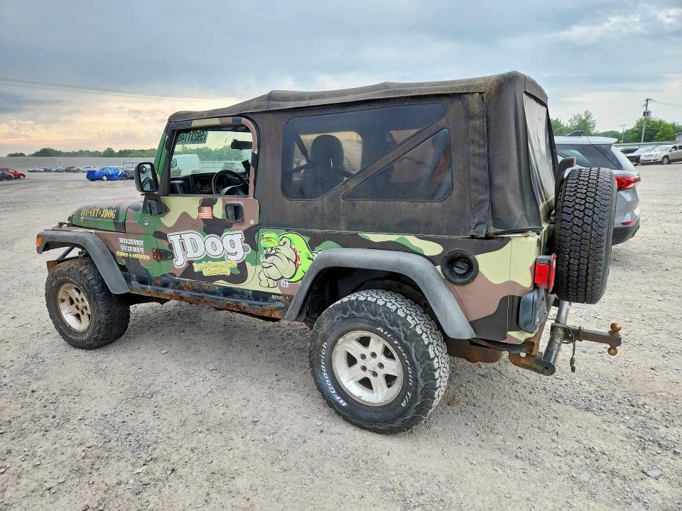 2006 Jeep Wrangler / Tj მანქანა იყიდება აუქციონზე, vin: 1J4FA44S66P735134, აუქციონის ნომერი: 59231146
