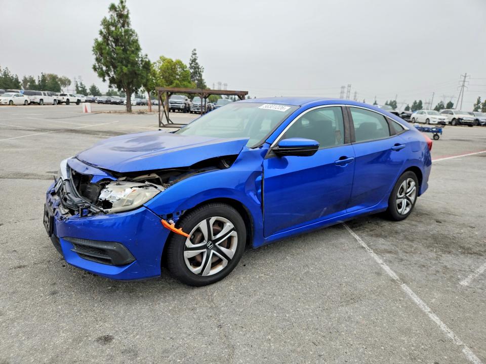 2016 Honda Civic მანქანა იყიდება აუქციონზე, vin: 19XFC2F59GE204006, აუქციონის ნომერი: 58301226
