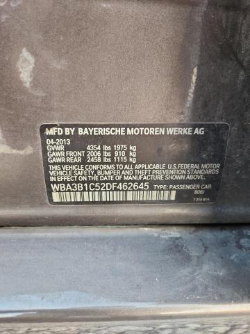 57509526 :رقم المزاد ، WBA3B1C52DF462645 vin ، 2013 Bmw 320 مزاد بيع