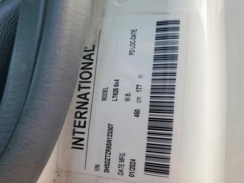 Aukcja sprzedaży 2025 International Lt625, vin: 3HSDZTZR9SN123307, numer aukcji: 59304496