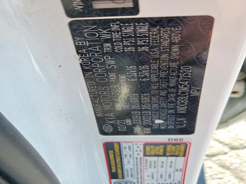 2021 Kia Niro მანქანა იყიდება აუქციონზე, vin: KNDCB3LC1M5471520, აუქციონის ნომერი: 56175856