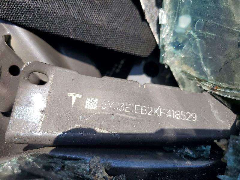 Aukcja sprzedaży 2019 Tesla Model 3, vin: 5YJ3E1EB2KF418529, numer aukcji: 57317946