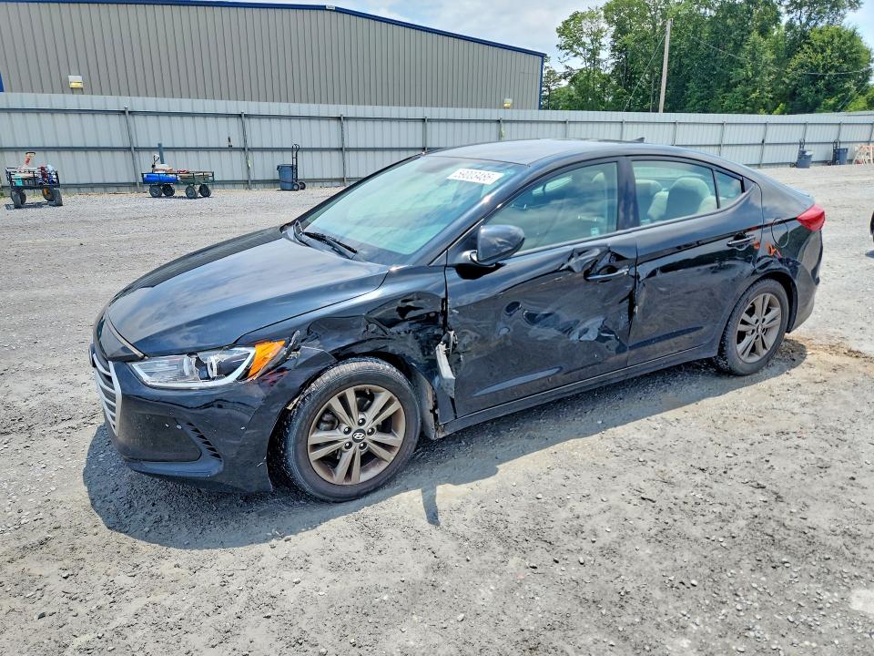 59003486 :رقم المزاد ، 5NPD84LF4JH397234 vin ، 2018 Hyundai Elantra مزاد بيع