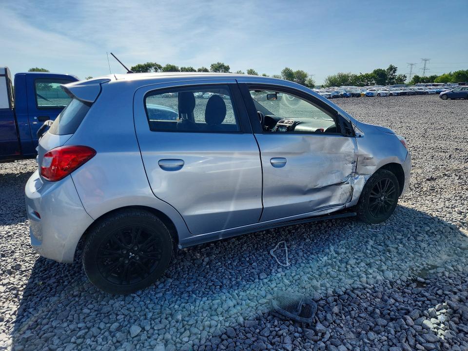 55739756 :رقم المزاد ، ML32A5HJ8LH002149 vin ، 2020 Mitsubishi Mirage مزاد بيع