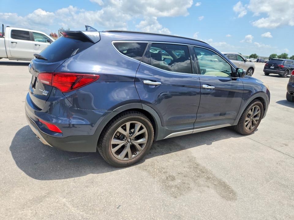 59223906 :رقم المزاد ، 5XYZW4LA9HG486766 vin ، 2017 Hyundai Santa Fe Sport مزاد بيع