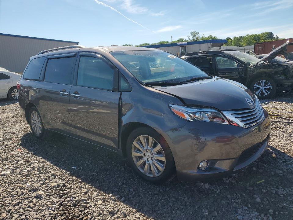2015 Toyota Sienna მანქანა იყიდება აუქციონზე, vin: 5TDYK3DC5FS666084, აუქციონის ნომერი: 56047506