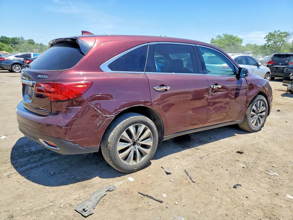 Продажа на аукционе авто 2016 Acura Mdx, vin: 5FRYD4H49GB053974, номер лота: 57416706