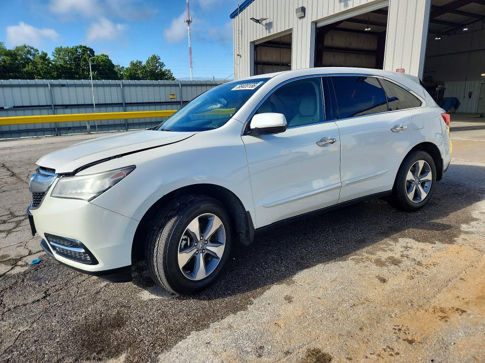 Aukcja sprzedaży 2014 Acura Mdx, vin: 5FRYD4H21EB006904, numer aukcji: 58409186