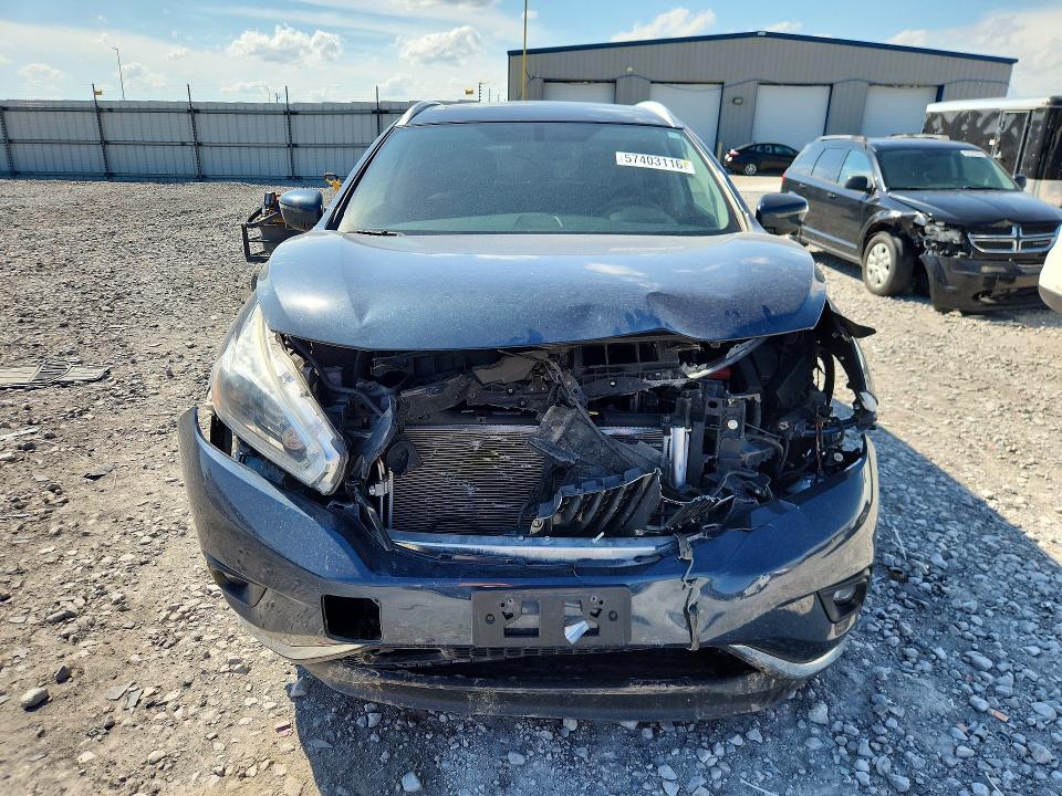 2018 Nissan Murano მანქანა იყიდება აუქციონზე, vin: 5N1AZ2MH0JN139549, აუქციონის ნომერი: 57403116