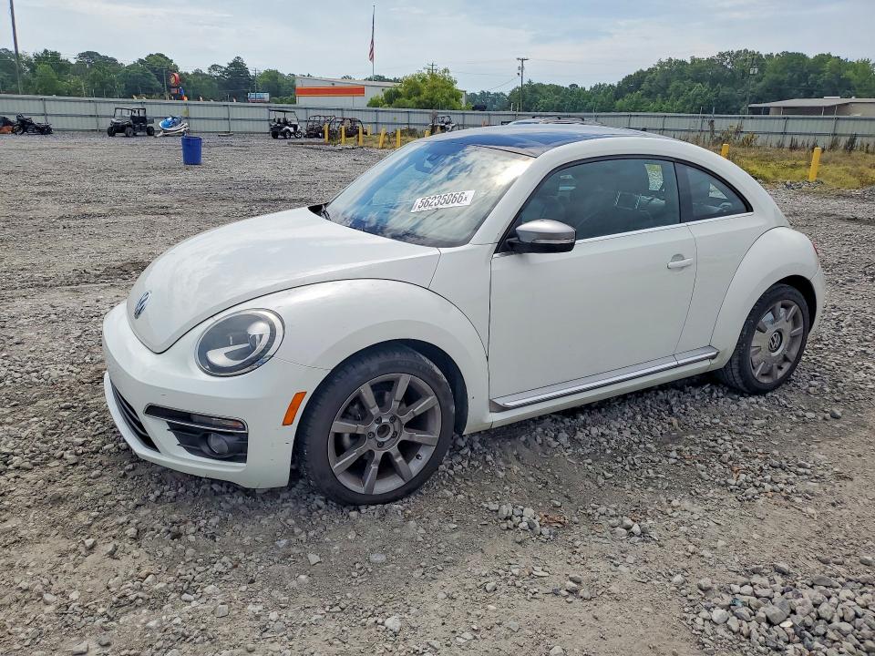 56235866 :رقم المزاد ، 3VWJL7AT9EM653313 vin ، 2014 Volkswagen Beetle مزاد بيع