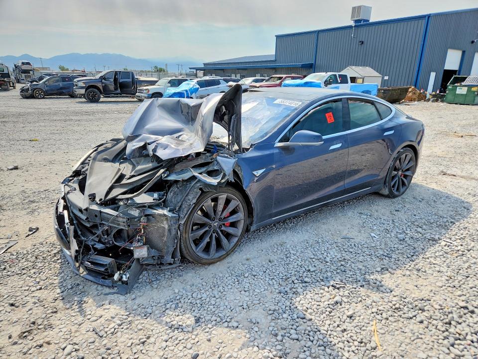Продажа на аукционе авто 2016 Tesla Model S, vin: 5YJSA1E42GF129604, номер лота: 58374016