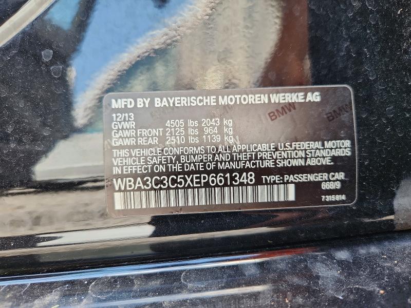 Aukcja sprzedaży 2014 Bmw 320, vin: WBA3C3C5XEP661348, numer aukcji: 57711816