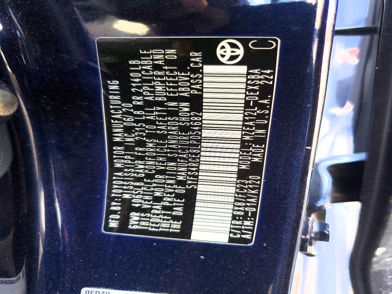 Aukcja sprzedaży 2020 Toyota Corolla, vin: 5YFS4RCE8LP054682, numer aukcji: 57762996