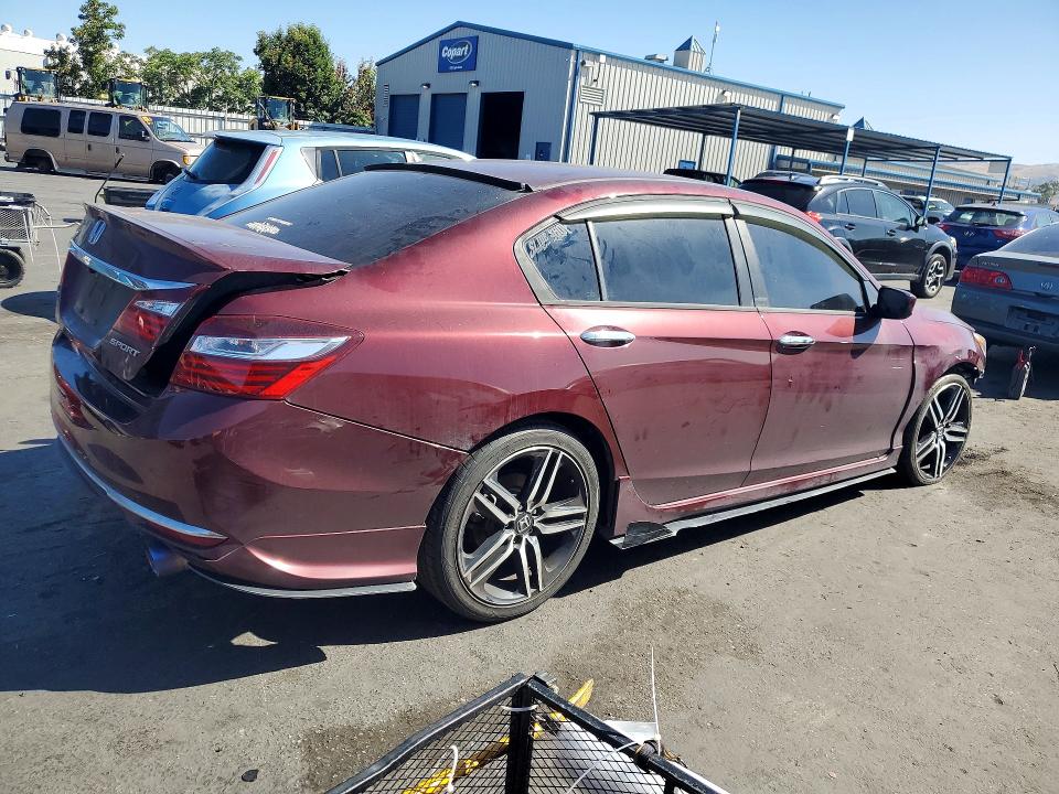 Aukcja sprzedaży 2017 Honda Accord, vin: 1HGCR2F57HA027723, numer aukcji: 56097206