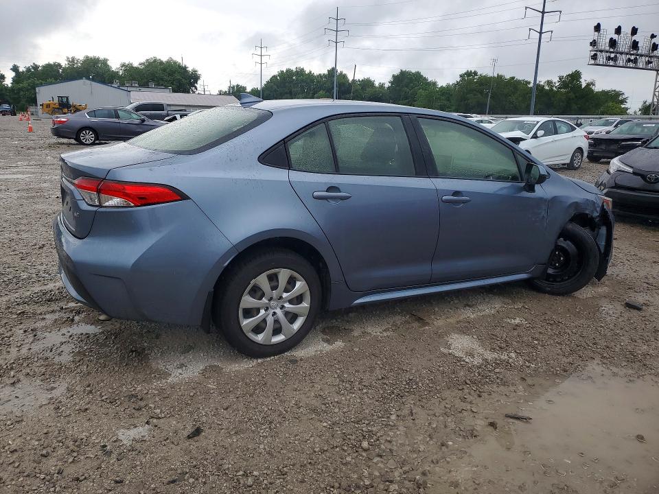 Aukcja sprzedaży 2020 Toyota Corolla, vin: JTDEPRAE5LJ048107, numer aukcji: 58385076