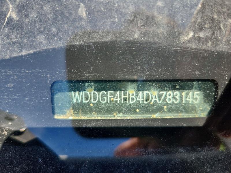 2013 Mercedes-benz C მანქანა იყიდება აუქციონზე, vin: WDDGF4HB4DA783145, აუქციონის ნომერი: 57003806
