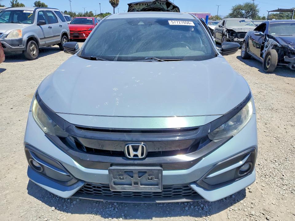57727056 :رقم المزاد ، SHHFK7H81LU411483 vin ، 2020 Honda Civic مزاد بيع