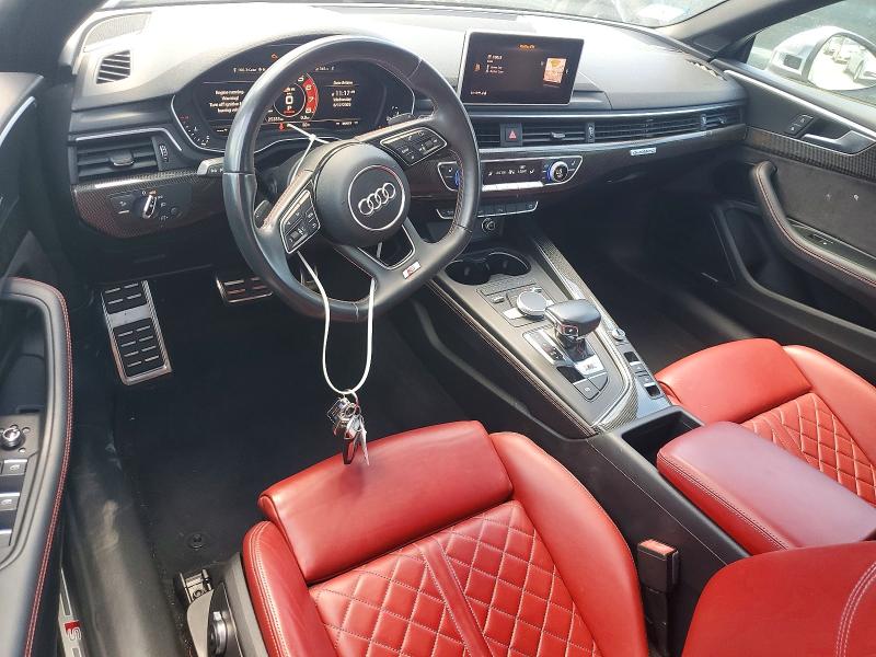 Aukcja sprzedaży 2018 Audi S5, vin: WAUY4GF51JN002814, numer aukcji: 57299436