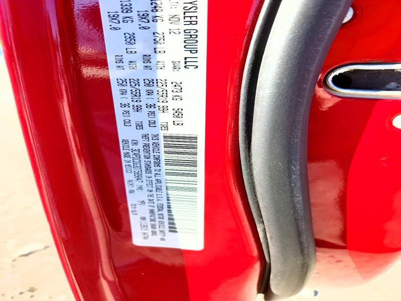 2013 Dodge Journey მანქანა იყიდება აუქციონზე, vin: 3C4PDCDG3DT589047, აუქციონის ნომერი: 55735986
