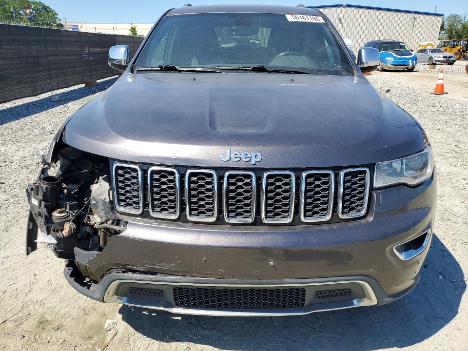 2017 Jeep Grand Cherokee მანქანა იყიდება აუქციონზე, vin: 1C4RJFBG5HC756578, აუქციონის ნომერი: 56161186