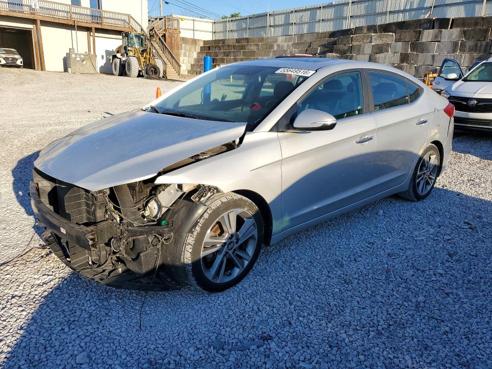 2017 Hyundai Elantra მანქანა იყიდება აუქციონზე, vin: KMHD84LF6HU267029, აუქციონის ნომერი: 55649516