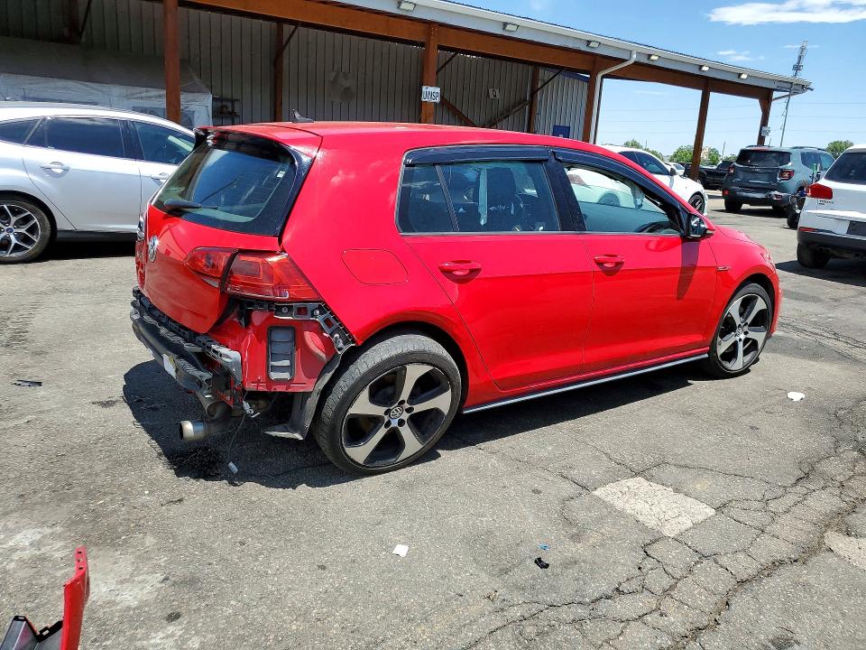 Auction sale of the 2016 Volkswagen Gti, vin: 3VW5T7AU6GM036075, lot number: 55991906