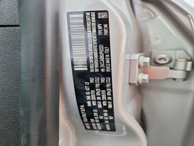 58751266 :رقم المزاد ، ZACCJABB0JPH32221 vin ، 2018 Jeep Renegade مزاد بيع