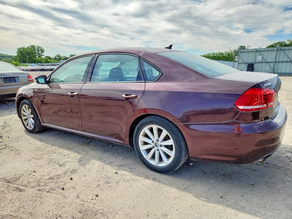 2014 Volkswagen Passat მანქანა იყიდება აუქციონზე, vin: 1VWAT7A32EC079543, აუქციონის ნომერი: 56104216