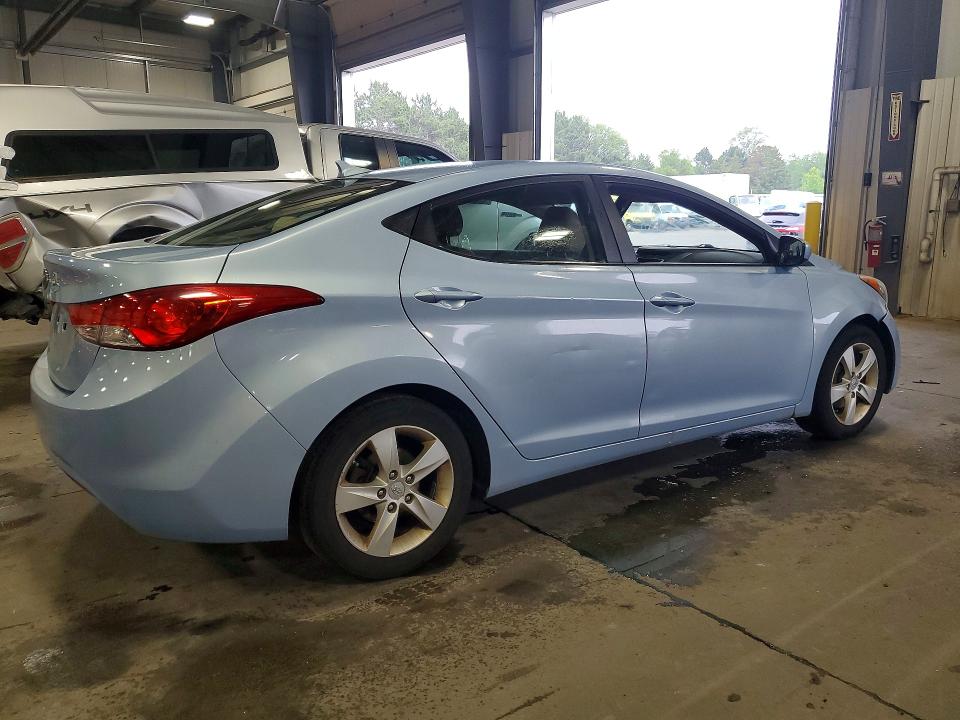 2012 Hyundai Elantra მანქანა იყიდება აუქციონზე, vin: KMHDH4AE1CU274635, აუქციონის ნომერი: 56751006