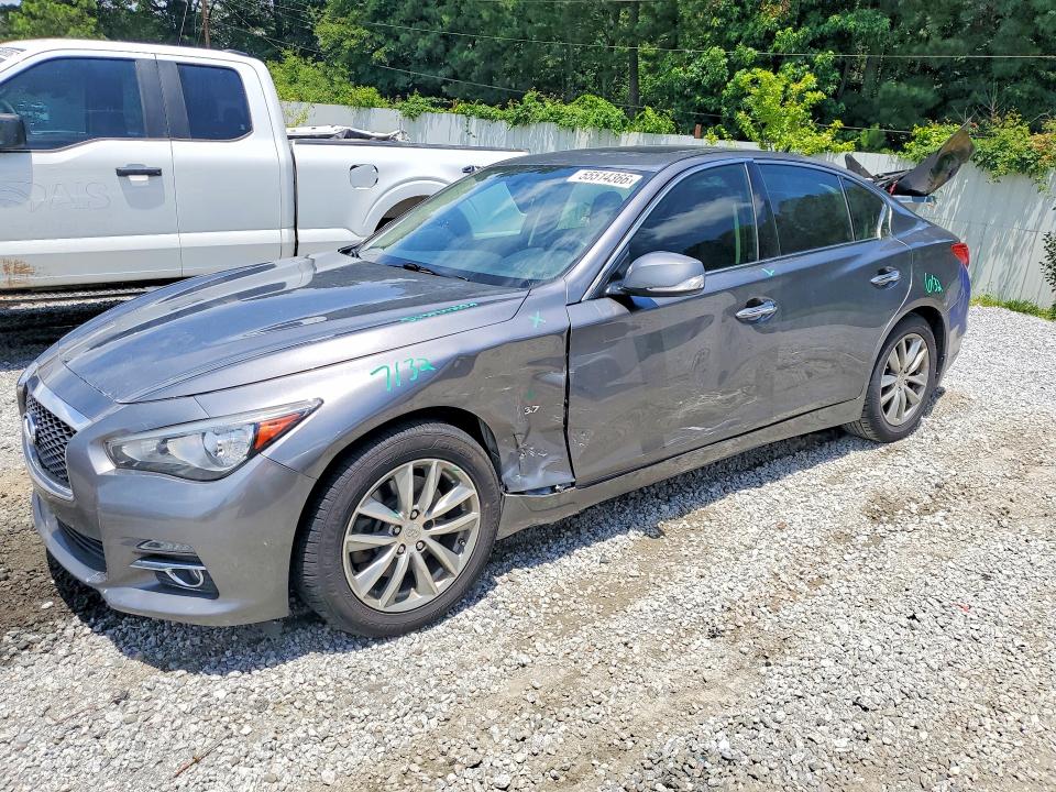 2014 Infiniti Q50 მანქანა იყიდება აუქციონზე, vin: JN1BV7AR3EM693147, აუქციონის ნომერი: 55514366