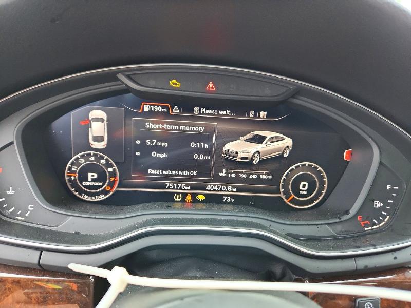 Продаж на аукціоні авто 2019 Audi A5, vin: WAUBNCF53KA006187, номер лоту: 57831096