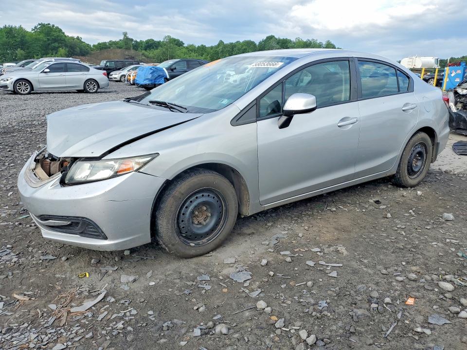 Продажа на аукционе авто 2013 Honda Civic, vin: 2HGFB2F50DH570733, номер лота: 58053666