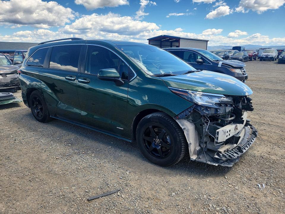 2021 Toyota Sienna მანქანა იყიდება აუქციონზე, vin: 5TDJSKFC8MS026716, აუქციონის ნომერი: 56179476