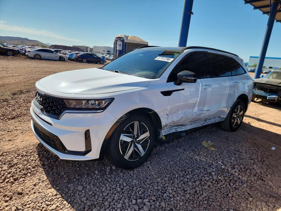 57757296 :رقم المزاد ، 5XYRL4LC5PG206995 vin ، 2023 Kia Sorento مزاد بيع